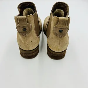 UGG Women’s Brown Suede Chelsea Boots 1009210 Size 7 Fur Lined thumbnail 6