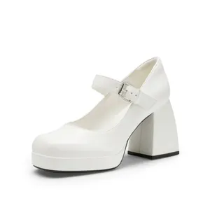 Dream Pairs White Heels Elegant Design thumbnail 13