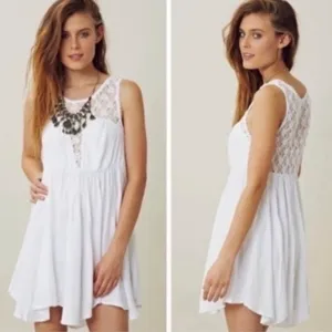 Free People White Dress Mini thumbnail 8