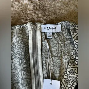 NWT Waist Tie Romper White thumbnail 6