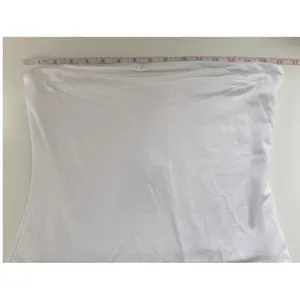 See You Monday White Tube Top Strapless Basic Crop‎ ST8412 XL NWT thumbnail 3