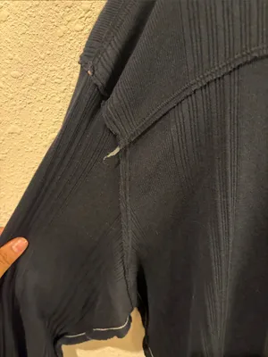 We The Free Navy V-Neck Long Sleeve Tunic thumbnail 4