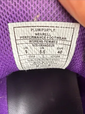 The Merrell Women's Grassbow Sport GORE-TEX hiking shoe Plum/Purple thumbnail 8