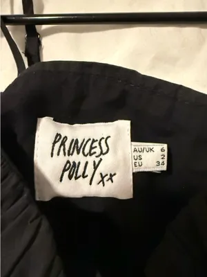 Princess Polly Black Corset Top thumbnail 3