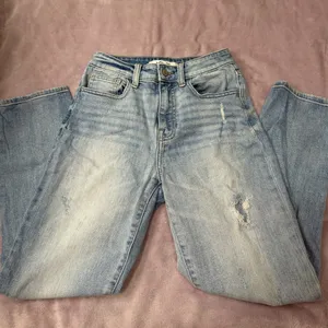 Willow & Root Buckle Blue Denim Jeans thumbnail 2