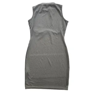 PrettyLittleThing 23Y NWT Khaki Rib Underbust‎ Detail Bodycon Mini Dress Size 6 thumbnail 3
