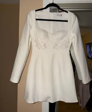 Hello Molly Dress White thumbnail 1
