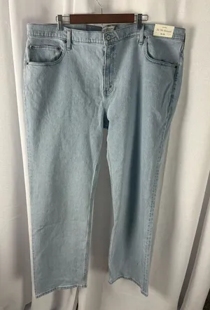 ABERCROMBIE 90s High Rise Relaxed Jeans Clean Girl Wide Leg Plus‎ Size Long Tall thumbnail 1