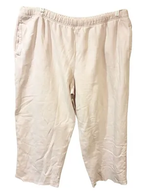 Skims Plus Size Pink Fleece Lined Pull On Sweatpants Size 4X‎ thumbnail 1