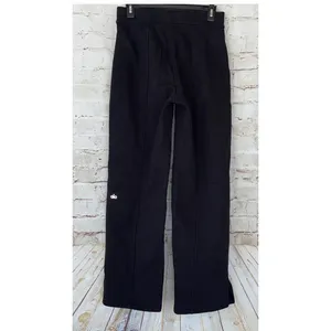 Alo Yoga High-Waist Free Time Straight Leg Sweatpants Wide Leg Women XS Heavy thumbnail 2