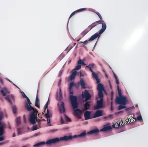 Victoria's Secret PINK Bonded Tie Dye Bralette Bra thumbnail 3