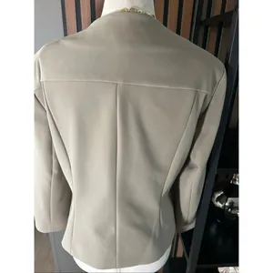 Express tan blazer size 12 short style office wear stylish office blazer thumbnail 3