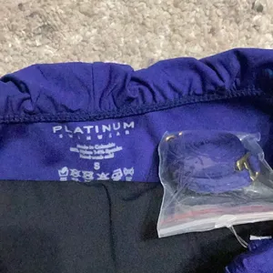 New. Platinum by PilyQ navy swimsuit. Retails $164 thumbnail 10
