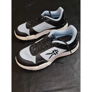 Kuru Womens Jet Black Misty Blue Quantum 2‎ Sneakers 10 Medium thumbnail 3