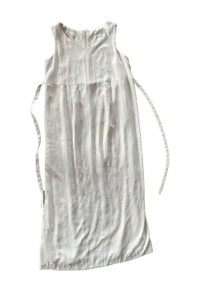 Stunning vintage 90s off white midi dress 🔥 thumbnail 3