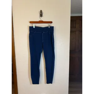 Halara Jeggings Blue L Womens Pull On High Waisted Stretch Denim Look thumbnail 2