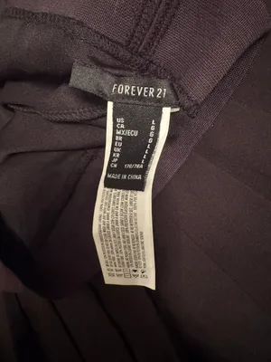 Forever 21 Black Tennis Skort thumbnail 3