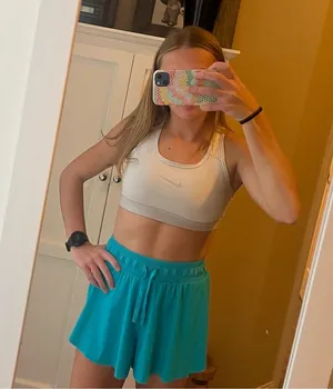 target blue flowy shorts size xs!! thumbnail 1