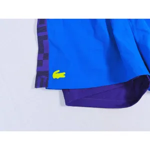Lacoste Womens Sport Shorts Built In Liner Size Small Blue Purple Run Gym Active thumbnail 10