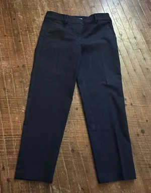 Loft navy business casual Riviera slim 2 minimalist slacks thumbnail 1