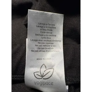 Yogipace Women Gray Cropped Straight Leg‎ Stretch Jeans Size L thumbnail 6