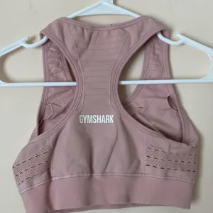 Gymshark pink sports bra thumbnail 2