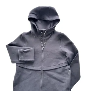 Lululemon Long Horizons Hoodie Black Size Medium Coat Jacket Travel Commute thumbnail 3