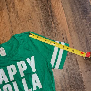 PINK Victoria's Secret Festive Green Tee thumbnail 9