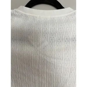 Free People Cassie Cardi Front Button Ivory Women's Size‎ X-Small thumbnail 4