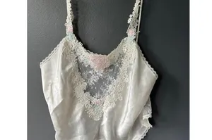 Victoria's Secret Elegant Lace Cami Top thumbnail 1