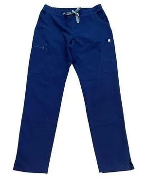 FIGS Yola Skinny Scrub Pants Navy Small Medical Nurse Heathcare Hospital Uniform thumbnail 1