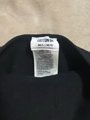 Cotton On Black Halter Top Ruched🖤 thumbnail 2