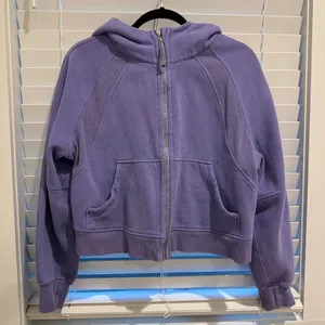 Lululemon Scuba Oversized Full-Zip Hoodie Dark Lavender thumbnail 1
