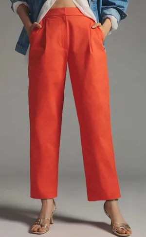 Anthropologie Exquise Rolled-Hem Chinos thumbnail 3
