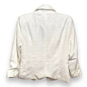 Lulu’s l White Tweed Open-Front Blazer Medium New with Tags thumbnail 13
