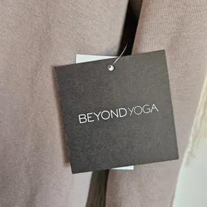 Beyond Yoga Womens Oyster Taupe Oversized Fleece Hoodie Sweatshirt 2XL NEW thumbnail 7