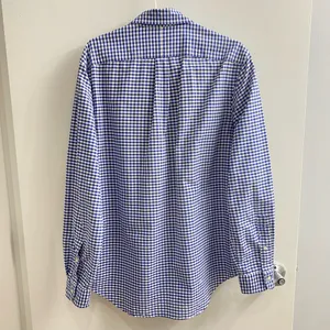 Ralph Lauren Blue Gingham Button-Down Shirt thumbnail 3