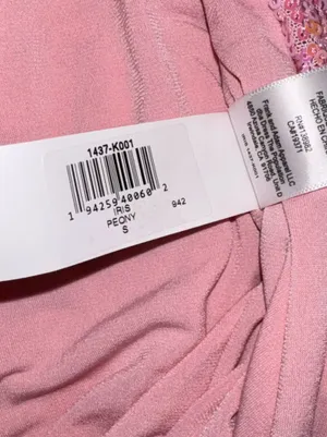 NEW Dress The Population IRIS peony Pink Sequins Gown Sz S thumbnail 6