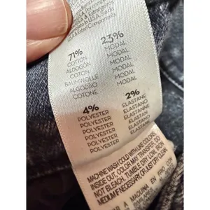 Mother Hustler Ankle Fray Gray Wash High Rise Crop Jeans Made in USA‎ thumbnail 5