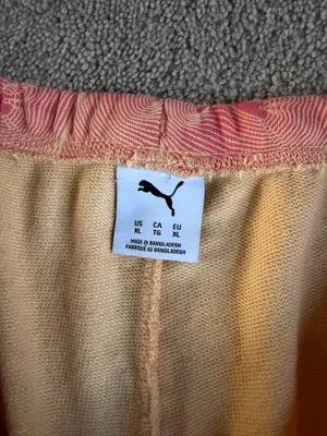 Puma Pink Printed Athletic Shorts – Size XL thumbnail 3