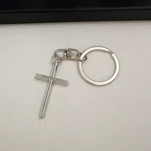 Cross Keychain Charm for Men Women Car Keychain Key Ring Bag Charm Couple Gifts thumbnail 2