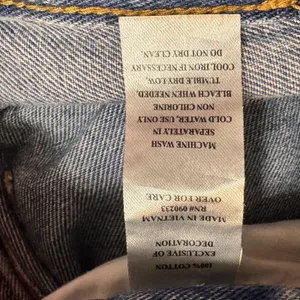 Pacsun‎ Playboy Jeans Womens 22 Blue Denim Straight High Rise Rainbow Bunny thumbnail 7