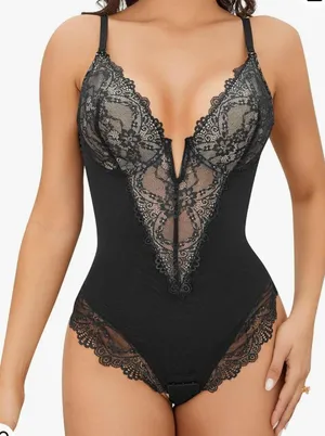 Sayfut Lace Shapewear Bodysuit New Without Tag thumbnail 1