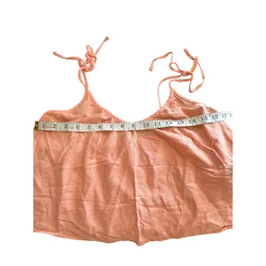 Abercrombie‎ & Fitch Peach Tie Strap Camisole Sleepwear Top Medium thumbnail 4