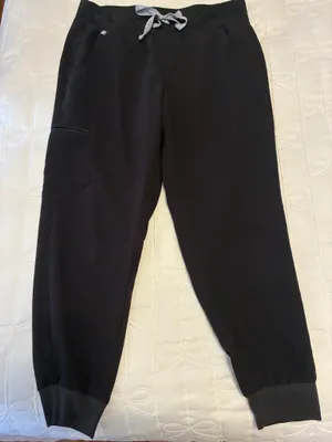 FIGS Black Scrub Jogger Pants thumbnail 1