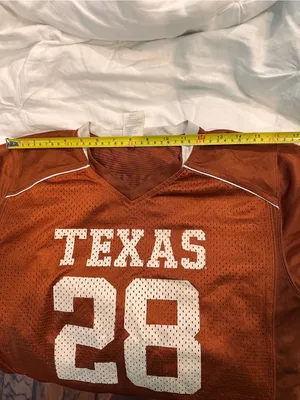 Russell Athletic University of Texas Russell Burnt Orange Football Jersey with White Accents thumbnail 4