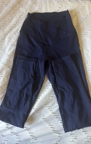 Arie Cross Leggings American Eagle Waist thumbnail 1