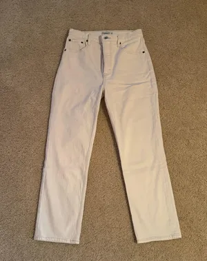Abercrombie The Ankle Straight Ultra High Rise thumbnail 1