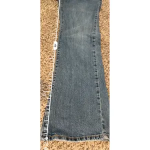 Levis 542 Low Flare Jeans Womens 14M Medium Wash Blue Flap Pocket Stretch‎ Denim thumbnail 8