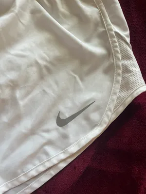 Nike White Dri-Fit Tempo Running Shorts thumbnail 5